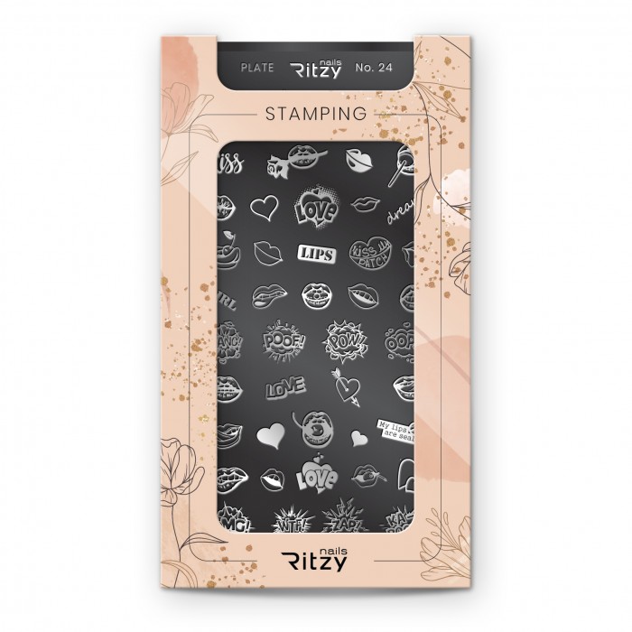 Ritzy 24 Stamping plate