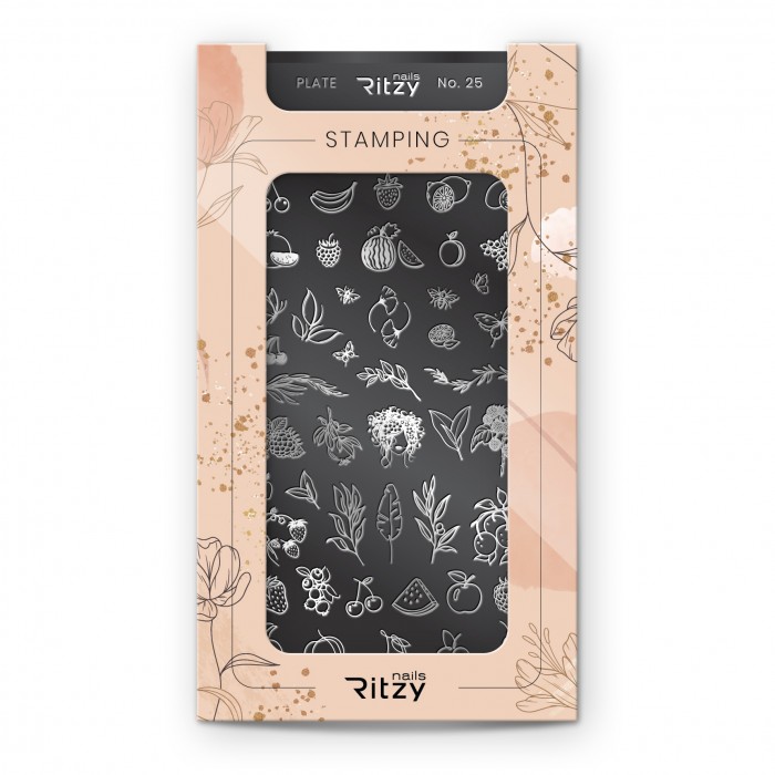 Ritzy 25 Stamping plate