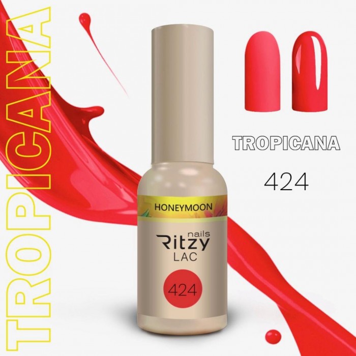 Ritzy Lac 424 Honeymoon gel polish 9 ml