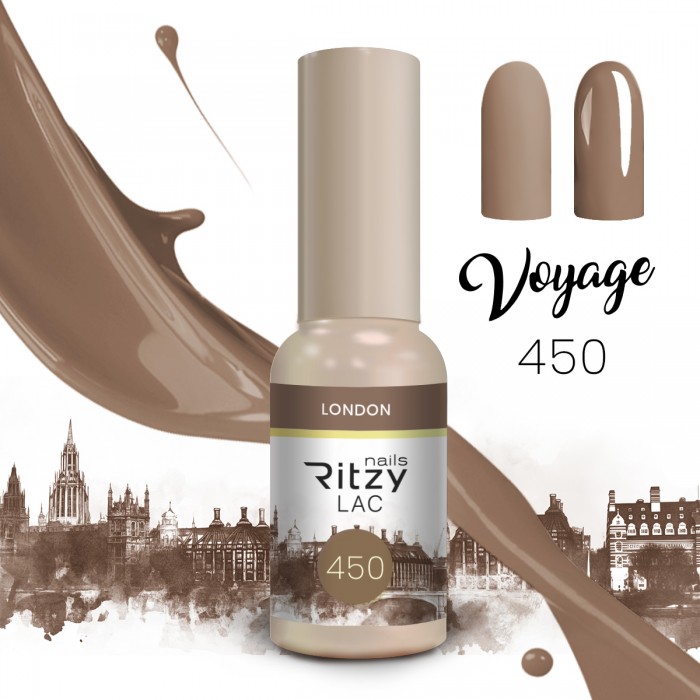 Ritzy Lac 450 London гель лак 9 мл