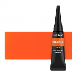 Mosaic One stroke Neon orange gel paint 5 ml