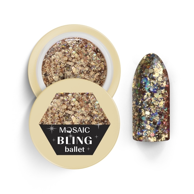 Mosaic Bling gliteru gēla Ballet 5 ml