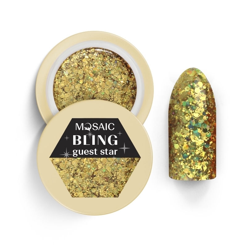 Mosaic Bling gliteru gēla Guest star 5 ml