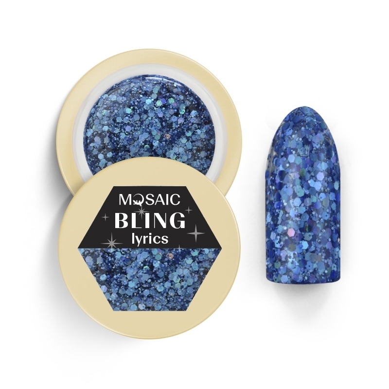 Mosaic Bling gliteru gēla Lyrics 5 ml