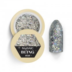 Mosaic Bling gliteru gēla Star 5 ml