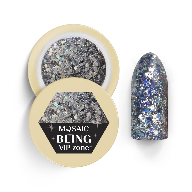 Mosaic Bling gliteru gēla Vip zone 5 ml