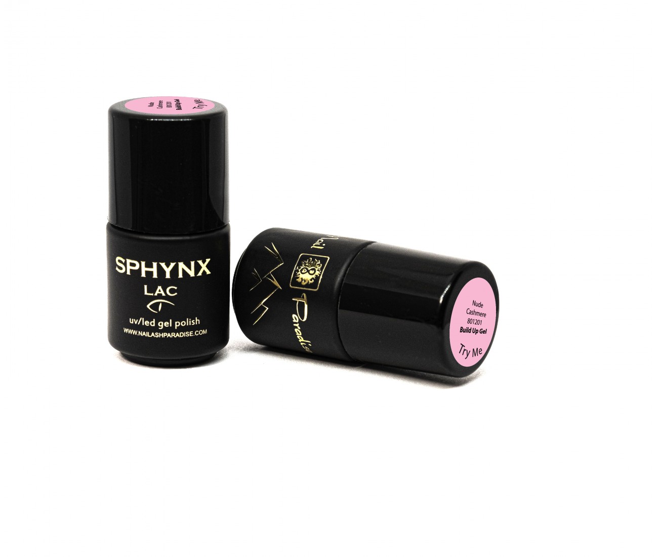 SPHYNX 801201 Cietais gēls pudelītē Nude cashmere 5 ml