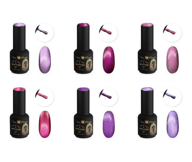 Sphynx lac KOMPLEKTS 926 col. Cat eye gēllaka 6*10 ml