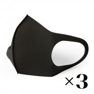 Reusable mask Black x 3 pcs