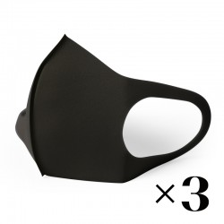 Reusable mask Black x 3 pcs