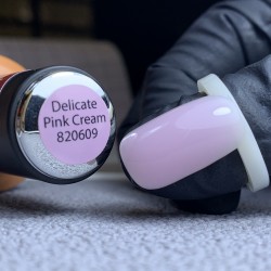 SPHYNX 820609 Fiber (stikla šķiedras) gēls PH-6 Delicate Pink Cream 15 ml