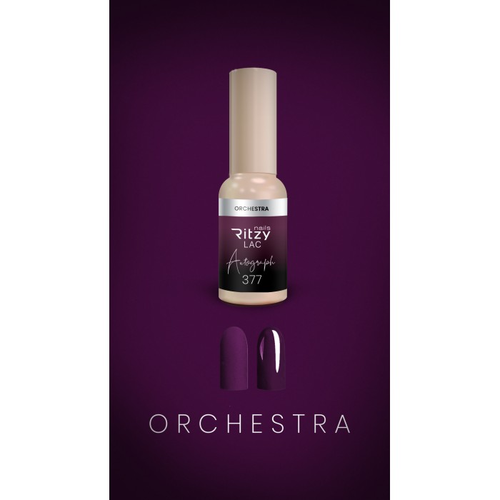 Ritzy Lac 377 Orchestra gel polish 9 ml