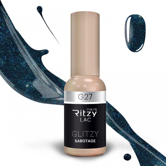 Ritzy Lac G27 Sabotage reflective gel polish 9 ml