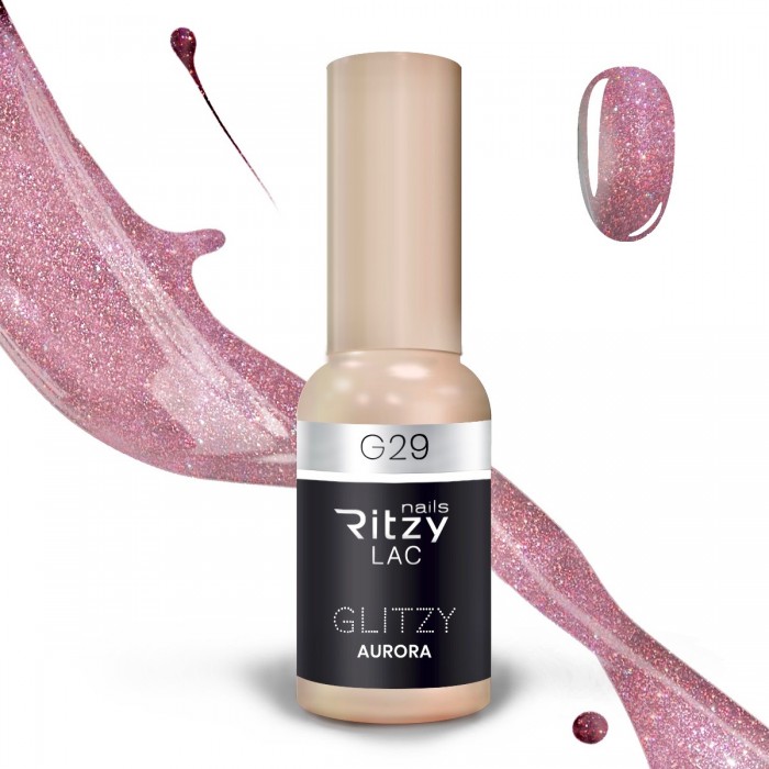 Ritzy Lac G29 Aurora reflective gel polish 9 ml