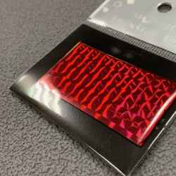 Transfer foil Diamond red