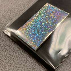 Transfer foil Silver dots