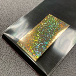 Transfer foil Gold dots