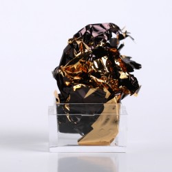 Mosaic foil leaf листовая фольга чёрное золото