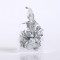 Mosaic foil leaf folijas lapas sudrabs
