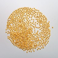 Mosaic metāls balls gold