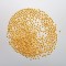 Mosaic metal balls gold