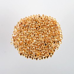 Mosaic metal half ball gold