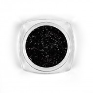 Mosaic Snow glitter Black