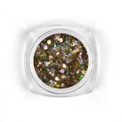 Mosaic Mix golden holo spīdumi