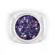 Mosaic Mix violet holo spīdumi
