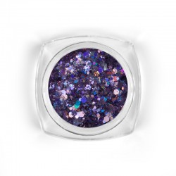 Mosaic Mix violet holo spīdumi