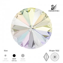 Crystal AB SS17 10pcs