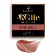 Mosaic A&Gile Marsala akrila gēls 30 gr