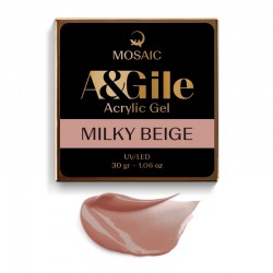 Mosaic A&Gile Milky beige акригель 30 гр