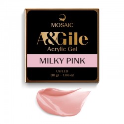 Mosaic A&Gile Milky pink akrila gēls 30 gr