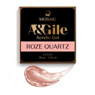 Mosaic A&Gile Roze quartz akrīla gēls 30 gr