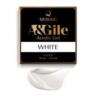 Mosaic A&Gile White акригель 30 гр