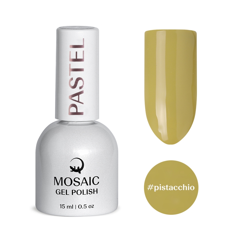 Mosaic gēllaka Pistacchio 15 ml