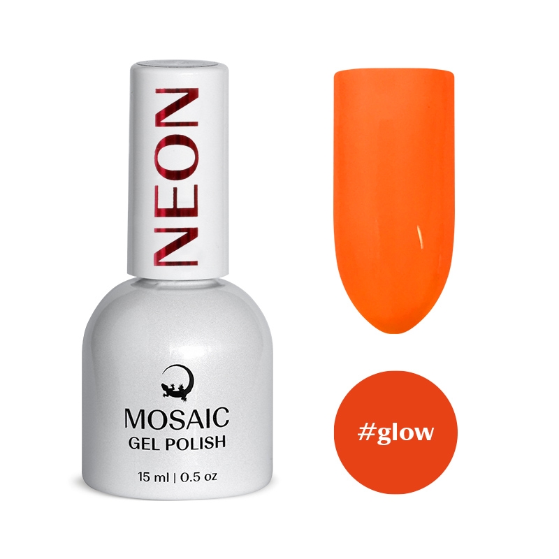 Mosaic gēllaka Glow 15 ml