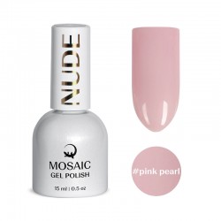 Mosaic gēllaka Pink pearl 15 ml