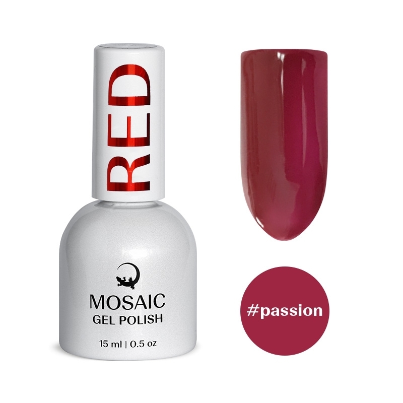 Mosaic gēllaka Passion 15 ml
