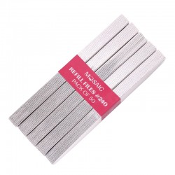 Mosaic nail file refill paper 240 - 50 pcs