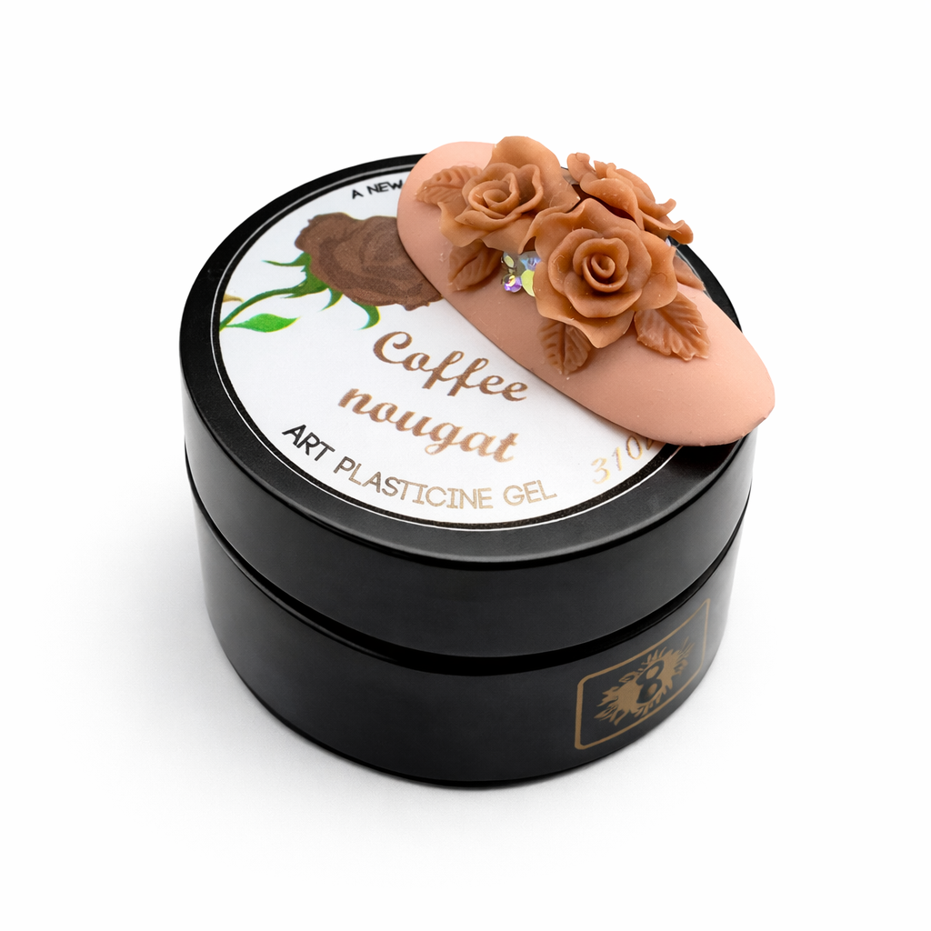 PLASTECINE Gel Art COFFEE NOUGAT 5 гр
