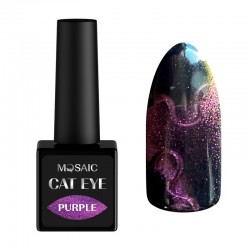 Mosaic gel polish Cat eye Purple 10 ml