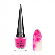 Mosaic Neon ThINK Pink neon šķidrs pigments uz spirta pamata 10 ml