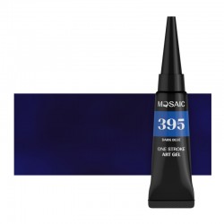 Mosaic One stroke 395 navy blue gel paint 5 ml