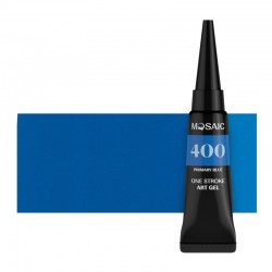 Mosaic One stroke 400 primary blue gel paint 5 ml