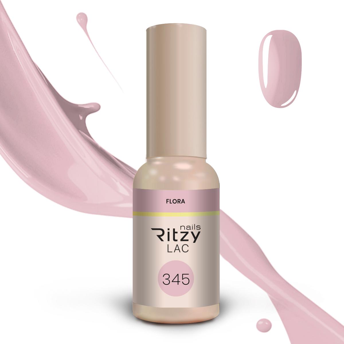 Ritzy Lac 345 Flora gēla laka 9 ml