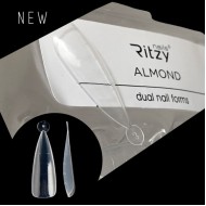 Ritzy Almond silicone forms for acrygel end gel 120 pcs