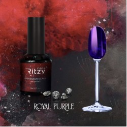 Ritzy Lac Royal purple Bohemian vitrāžas gēllaka 10 ml