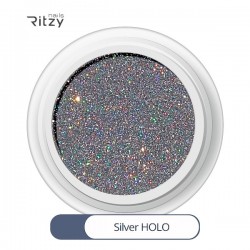 Ritzy/SILVER  HOLO superfine glitter